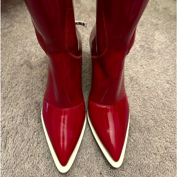 Fendi patent leather boots - size 35.5 - Picture 1 of 9